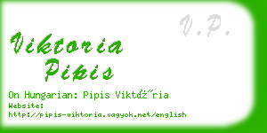 viktoria pipis business card